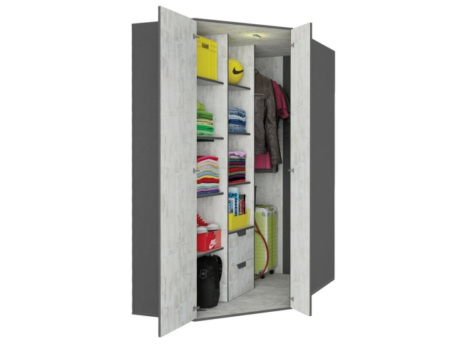 Kampinė spinta NA1 4 Kampinė spinta NA1 4