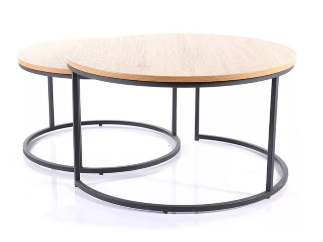 Kavos staliukų rinkinys ATLANTA III 4 Kavos staliukų rinkinys ATLANTA III 4