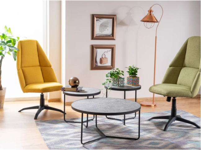 Kavos staliukų rinkinys DEMETER 1 Kavos staliukų rinkinys DEMETER 1