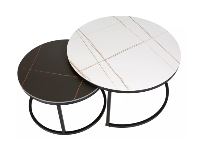 Kavos staliukų rinkinys FERRANTE B 2 Kavos staliukų rinkinys FERRANTE B 2