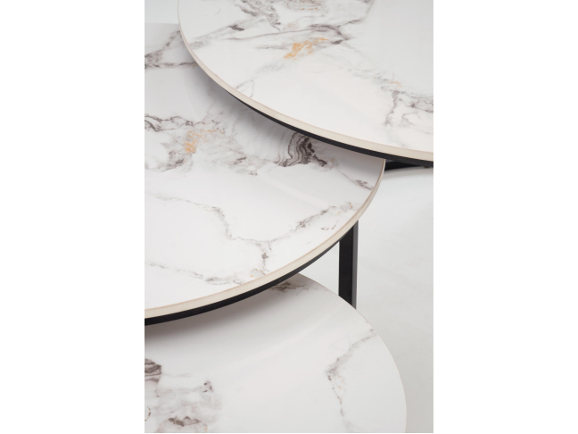 Kavos staliukų rinkinys GILDA 7 Kavos staliukų rinkinys GILDA 7