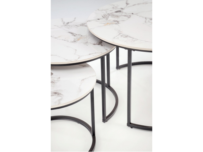 Kavos staliukų rinkinys GILDA 5 Kavos staliukų rinkinys GILDA 5