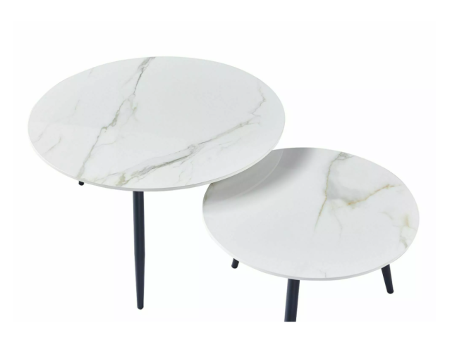 Kavos staliukų rinkinys KORA D 2 Kavos staliukų rinkinys KORA D 2