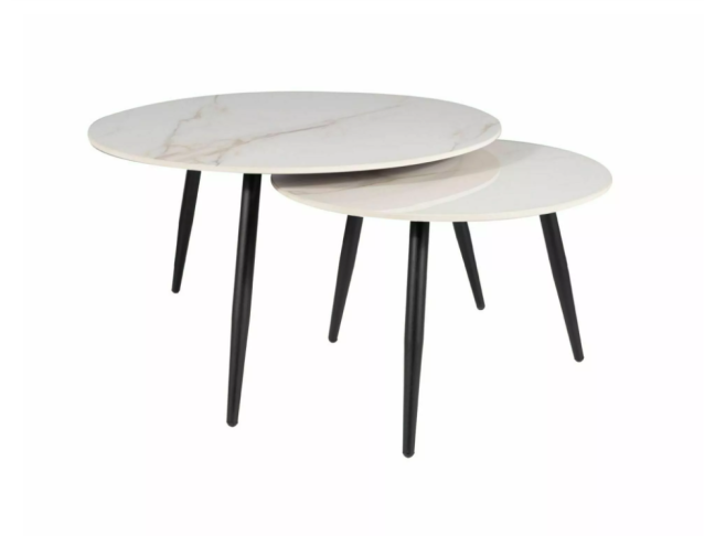 Kavos staliukų rinkinys KORA D Kavos staliukų rinkinys KORA D