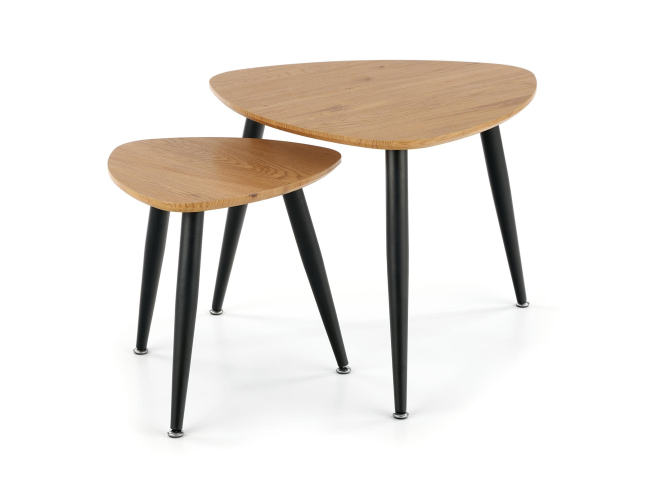 Kavos staliukų rinkinys NICEA 2 4