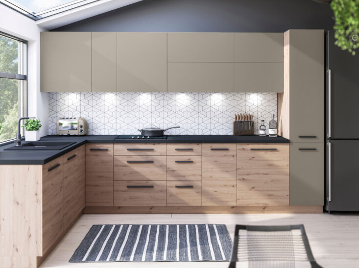 Kampinė apatinė spintelė Langen D90N 9