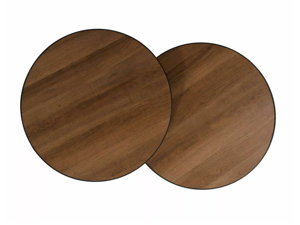 Kavos staliukų rinkinys PENELOPE RIEŠUTAS 2 Kavos staliukų rinkinys PENELOPE RIEŠUTAS 2