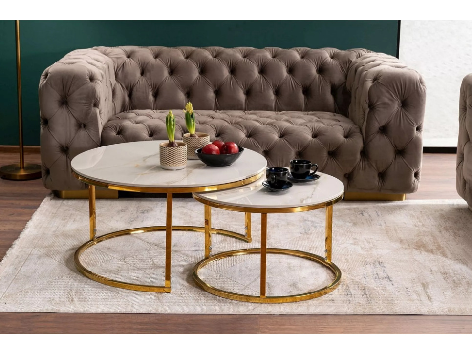 Kavos staliukų rinkinys PORTAFINO A 45/60 1