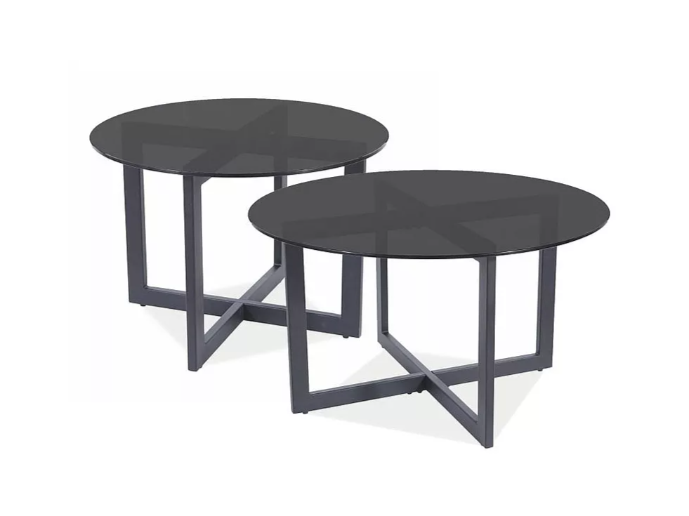 Stiklinis kavos staliukas ALMERIA A 1 Stiklinis kavos staliukas ALMERIA A 1