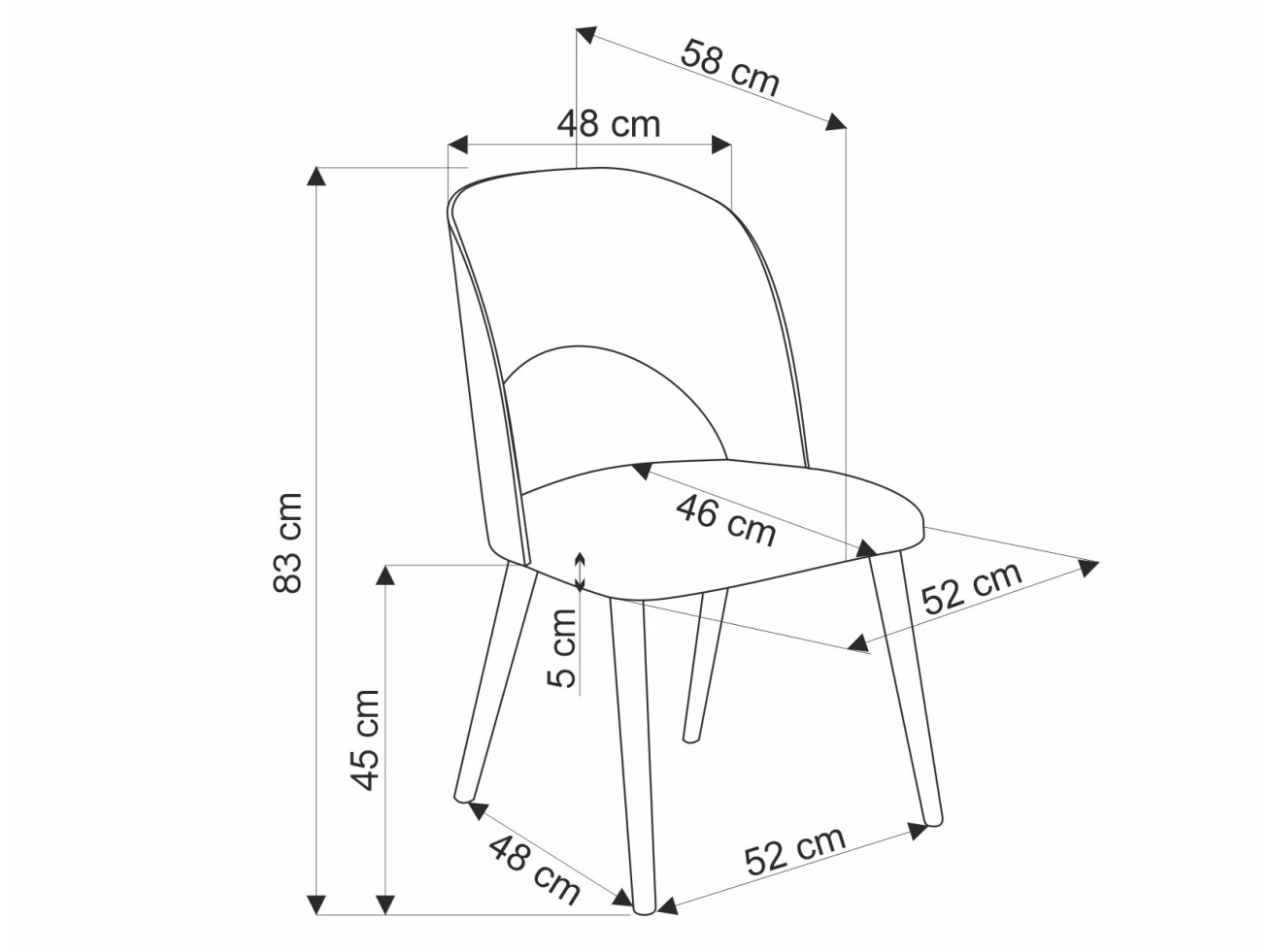 Kėdė CADIZ 13 Kėdė CADIZ 13
