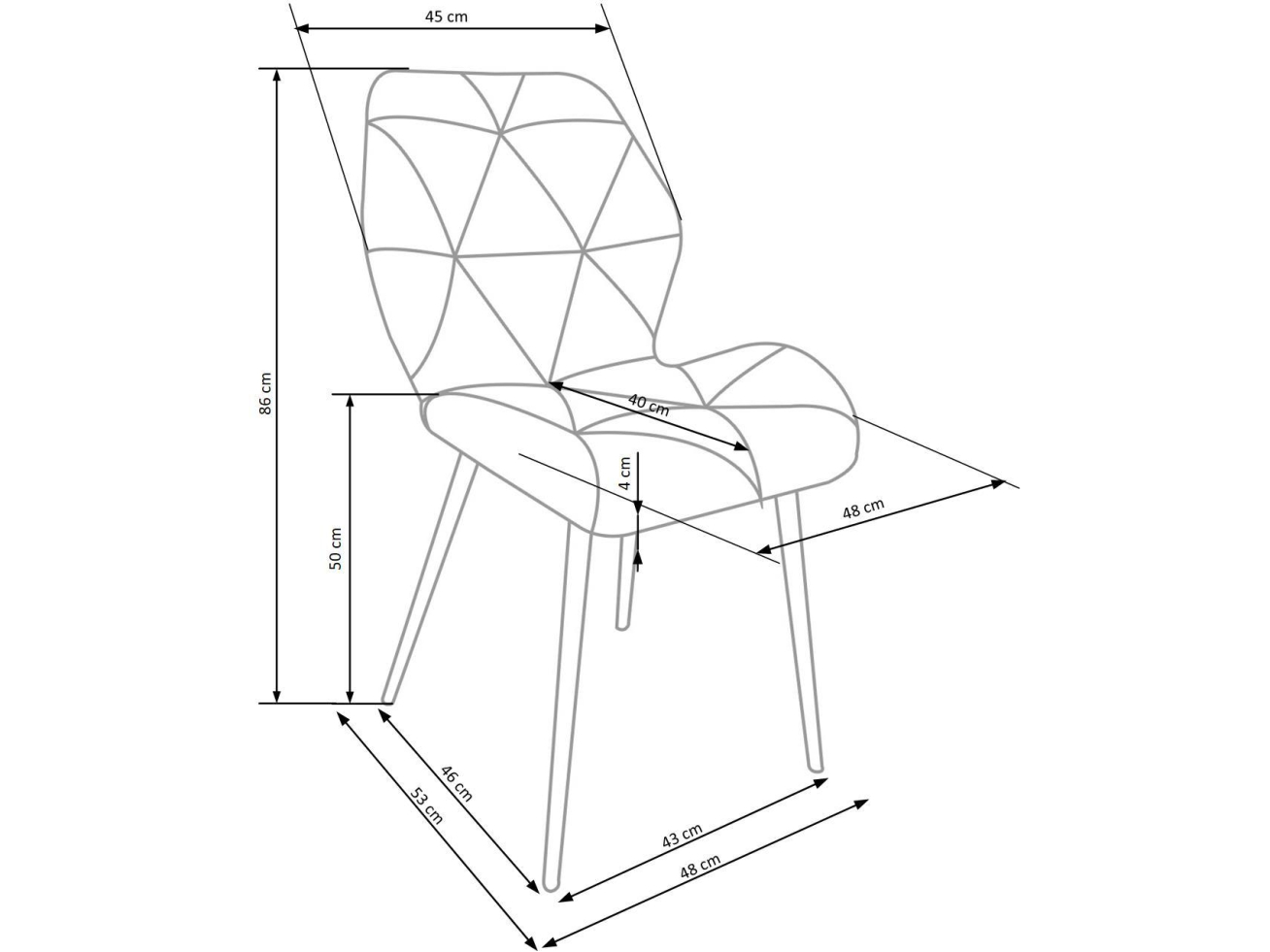 Kėdė K-453 9 Kėdė K-453 9