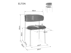 Kėdė ELTON K BREGO