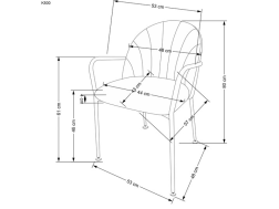 Kėdė K-500