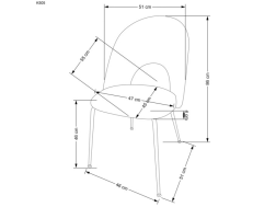 Kėdė K-505