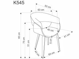 Kėdė K-545