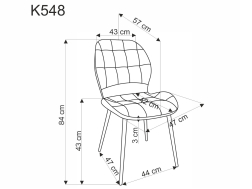 Kėdė K-548