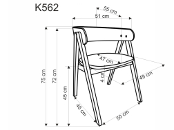 Kėdė K-562