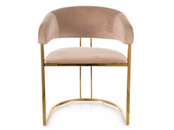 Kėdė TULIPE GOLD VELVET