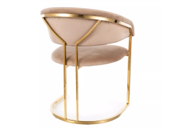Kėdė TULIPE GOLD VELVET