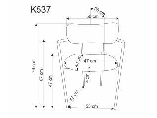 Kėdė K-537