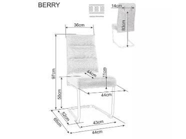 Kėdė BERRY BREGO 11
