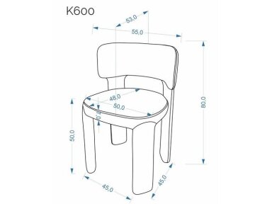 Kėdė K-600 Kėdė K-600