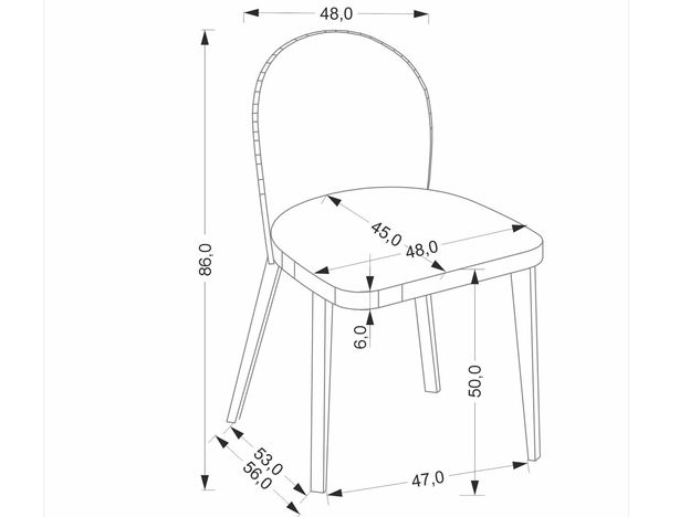 Kėdė BASSO 10 Kėdė BASSO 10
