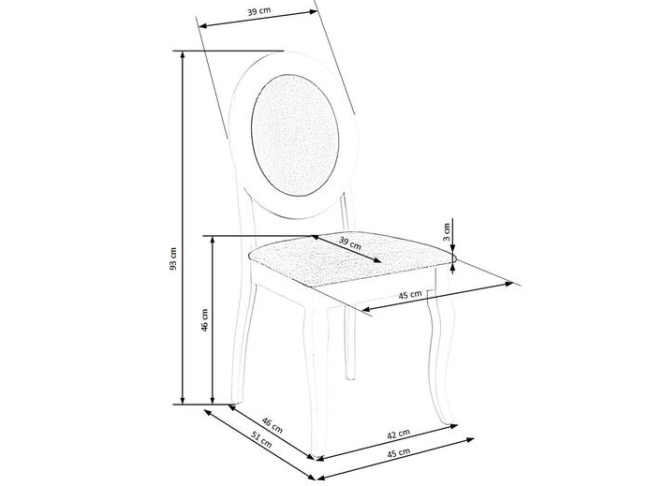 Kėdė BAROCK 10 Kėdė BAROCK 10