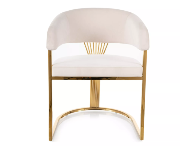 Kėdė CROWN VELVET GOLD 1