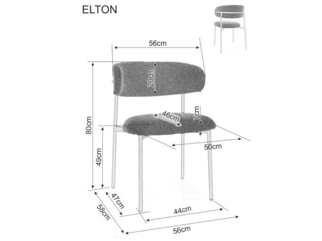 Kėdė ELTON II 5