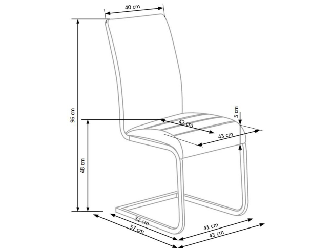 Kėdė K-108 1 Kėdė K-108 1