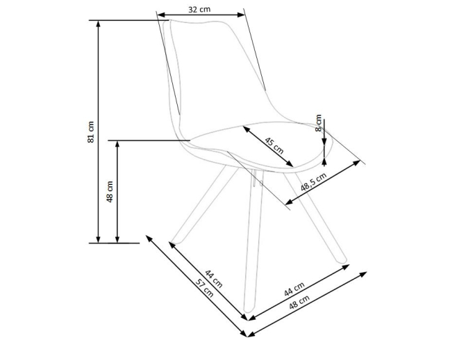Kėdė K-201 4 Kėdė K-201 4
