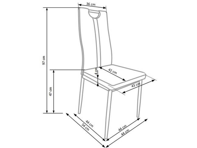 Kėdė K-202 7 Kėdė K-202 7