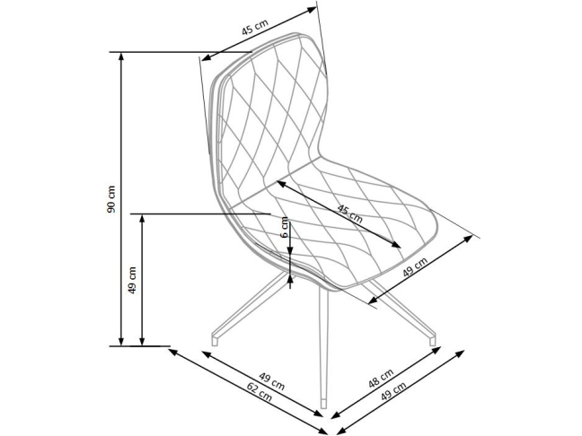 Kėdė K-237 3 Kėdė K-237 3