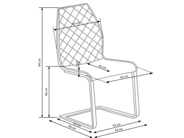 Kėdė K-265 7 Kėdė K-265 7