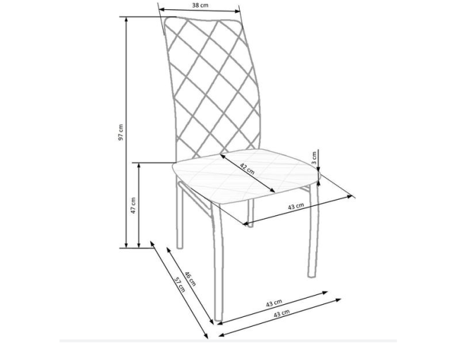 Kėdė K-309 7 Kėdė K-309 7