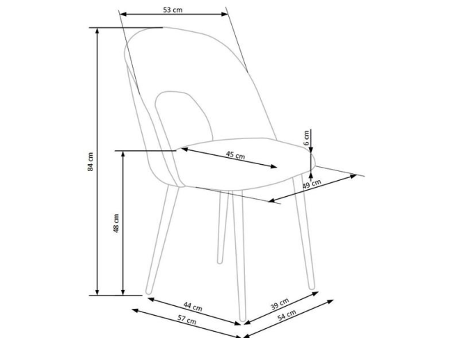 Kėdė K-384 11 Kėdė K-384 11