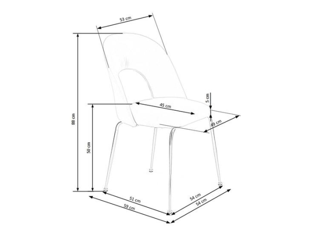 Kėdė K-385 11 Kėdė K-385 11