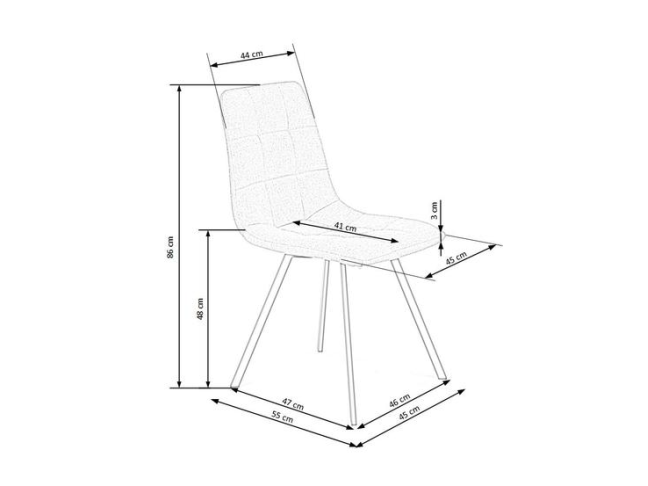 Kėdė K-402 10 Kėdė K-402 10