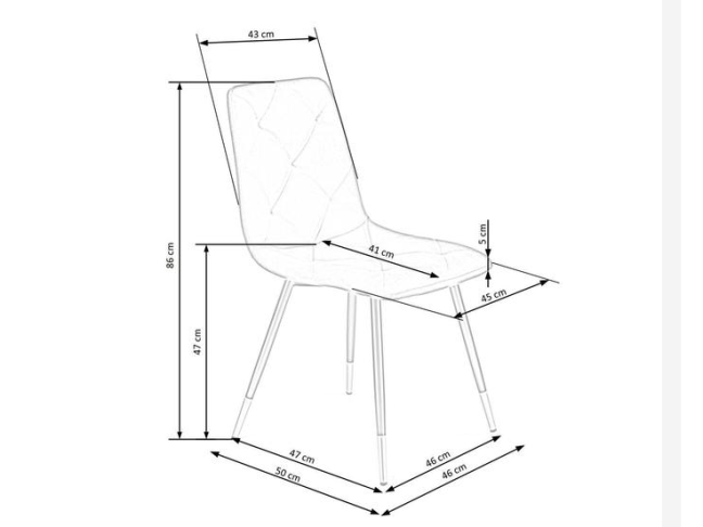 Kėdė K-438 5 Kėdė K-438 5