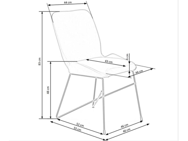 Kėdė K-454 10 Kėdė K-454 10