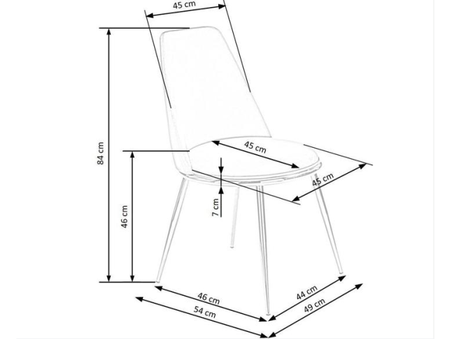 Kėdė K-460 10 Kėdė K-460 10