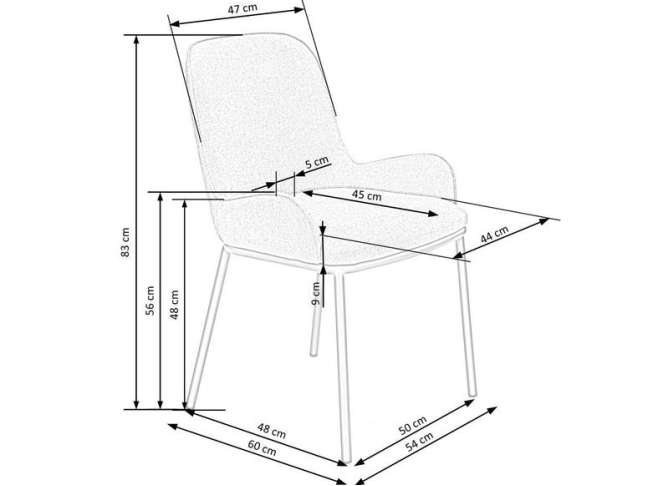 Kėdė K-481 9 Kėdė K-481 9