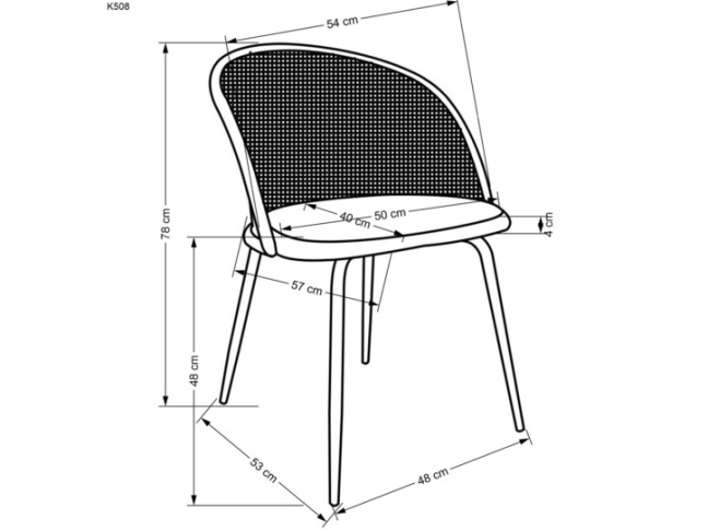 Kėdė K-508 11 Kėdė K-508 11