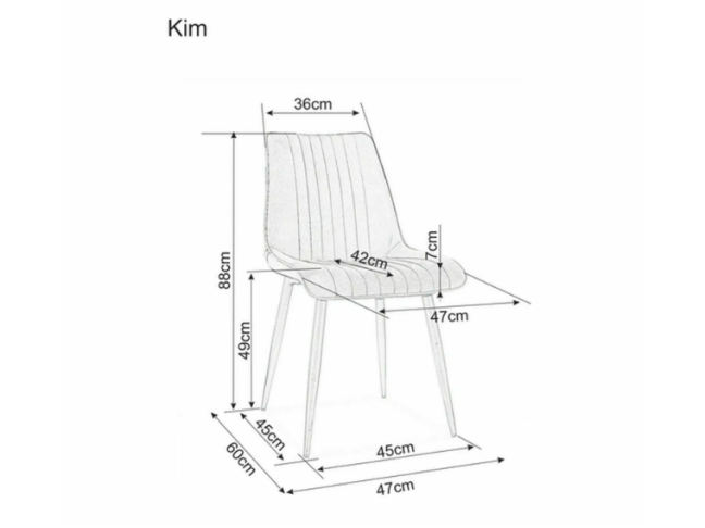 Kėdė KIM VELVET 5