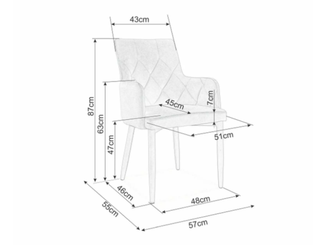 Kėdė RICARDO 1 Kėdė RICARDO 1