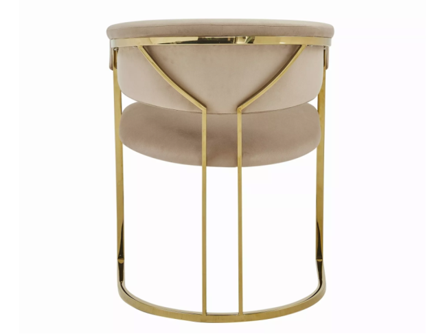 Kėdė TULIPE GOLD VELVET 4 Kėdė TULIPE GOLD VELVET 4