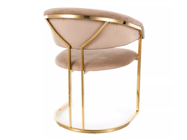 Kėdė TULIPE GOLD VELVET 3