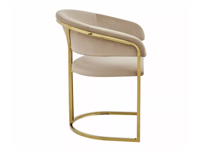 Kėdė TULIPE GOLD VELVET 2 Kėdė TULIPE GOLD VELVET 2