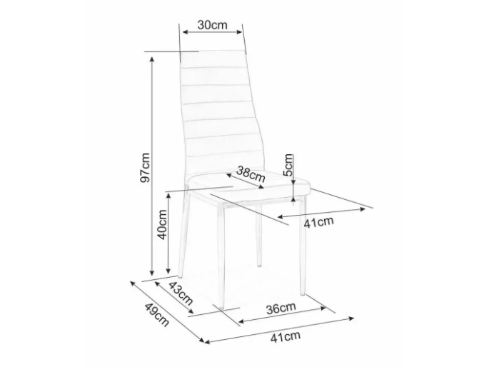 Kėdė H-261 BIS K 1